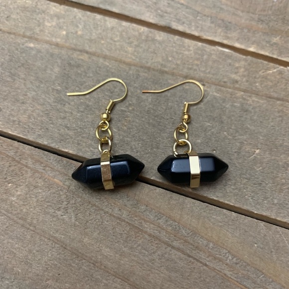 handmade Jewelry - 3 for $25 Handmade Natural Onyx Earrings